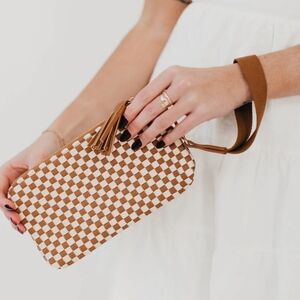 Pretty Simple Emma Woven Clutch Wristlet